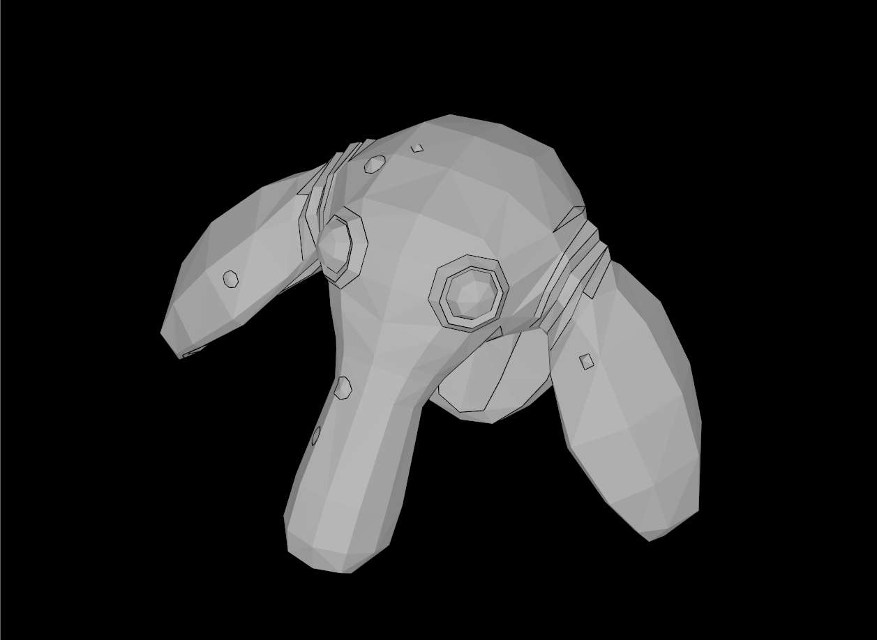 Lego Compatible (13196.dat) Minifig Head Modified SW Max Rebo
