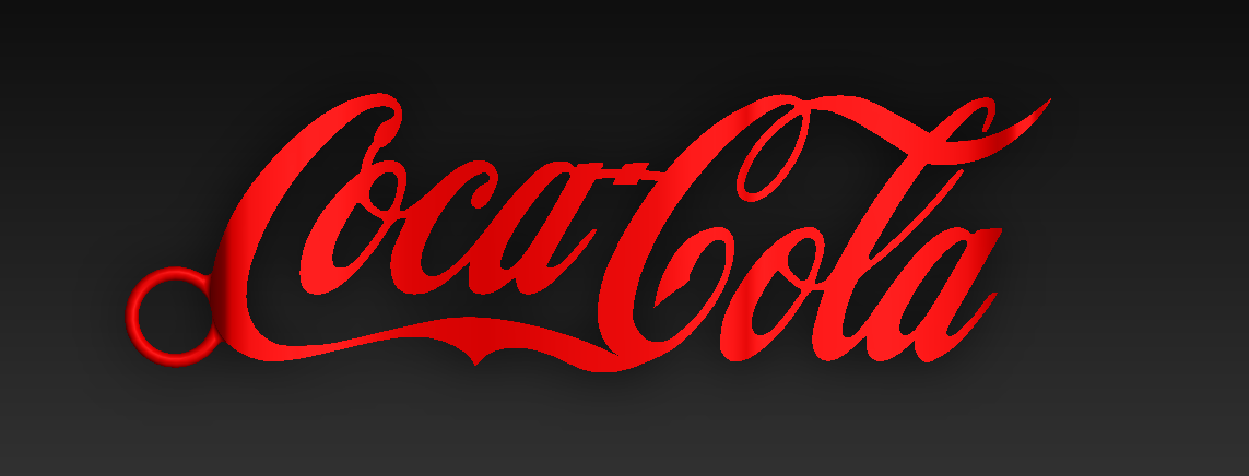 llavero coca cola by Kass | Download free STL model | Printables.com