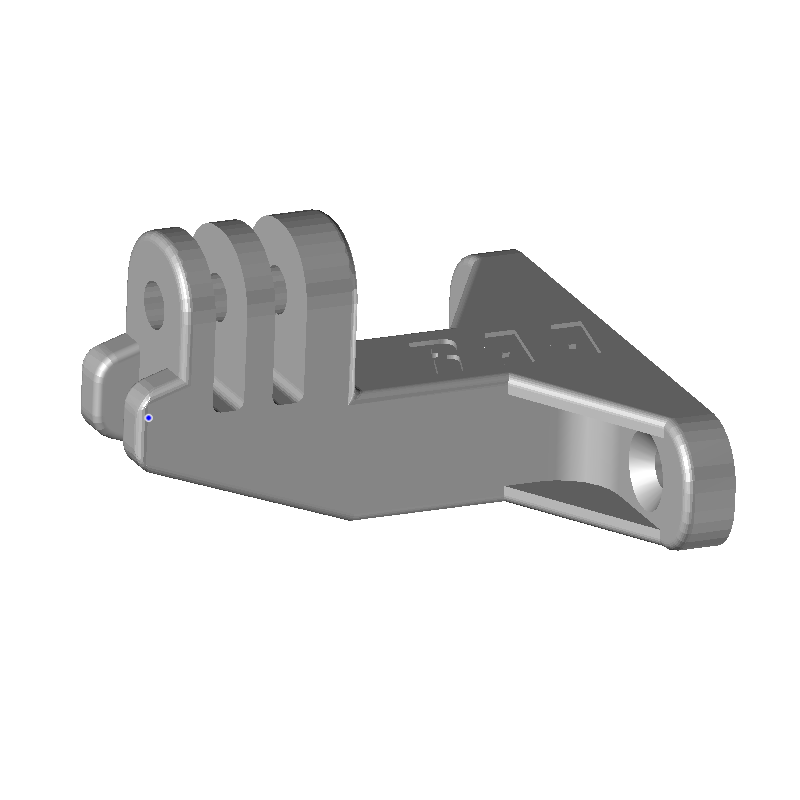 Support/Mount GoPro Airsoft M-LOK