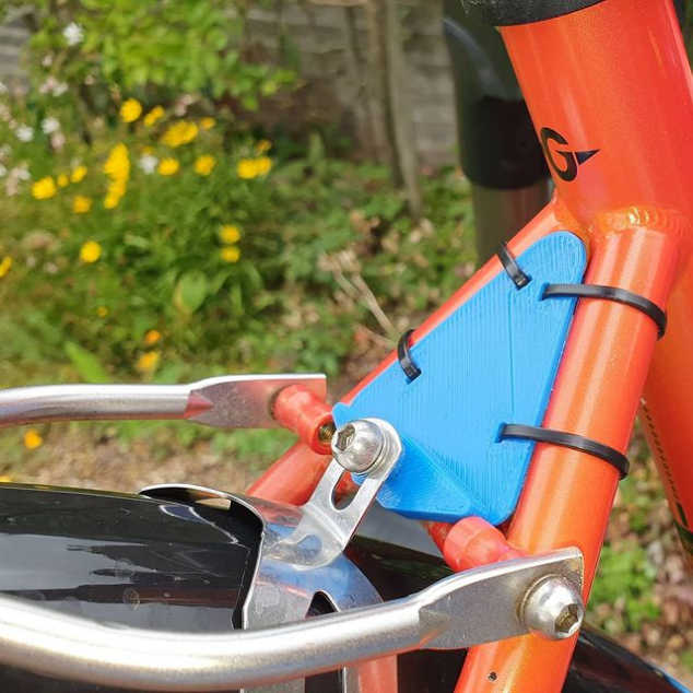 Mudgaurd mount adapter for Genesis Vagabond