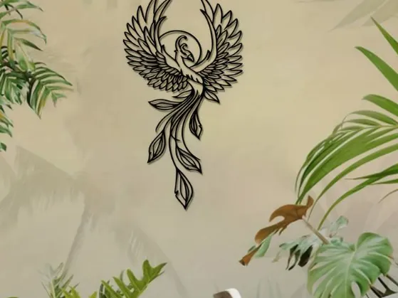 Elegant Bird Sculpture