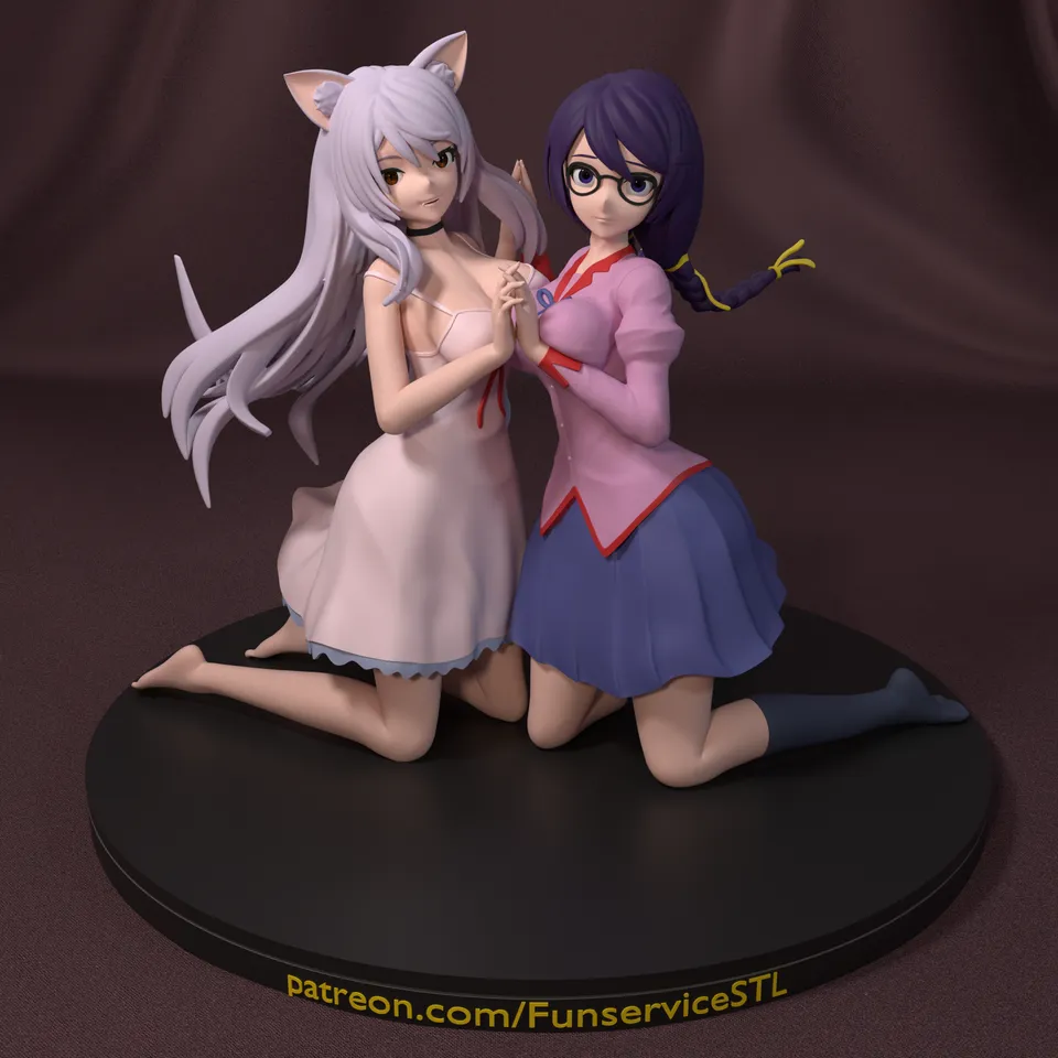 Tsubasa Hanekawa from Monogatari anime by FunserviceStl | Download free ...