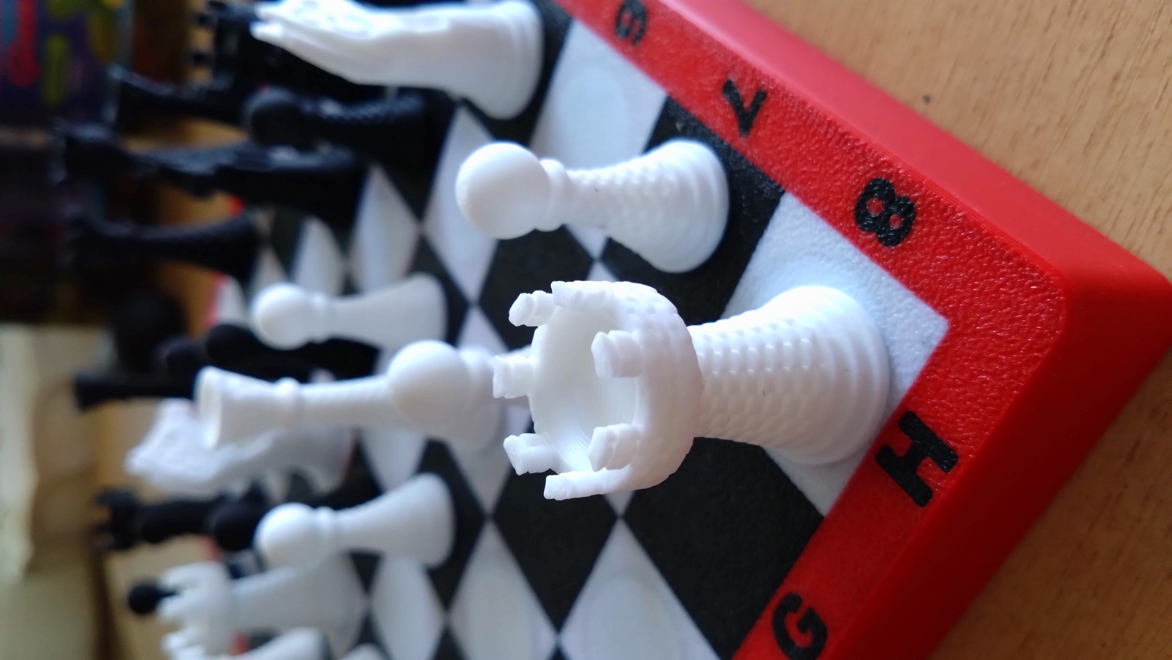 Magnetic Chess with chessboard