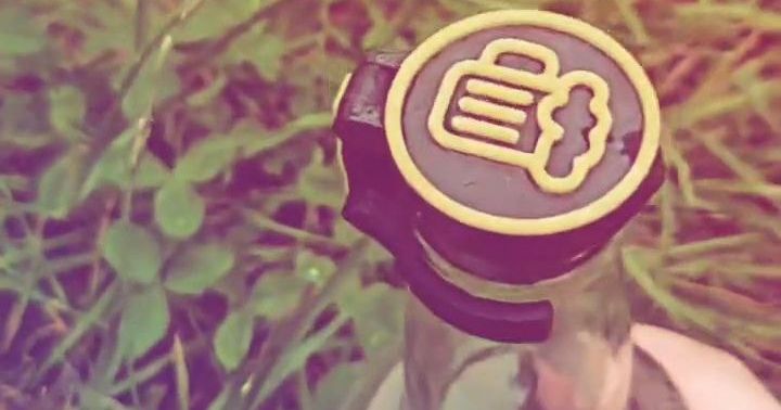 Beer Cap von 3D-Druckwerk | Kostenloses STL-Modell herunterladen ...