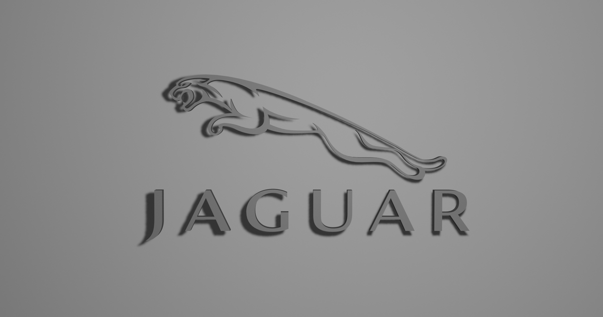 Jaguar logo by tubi | Download free STL model | Printables.com