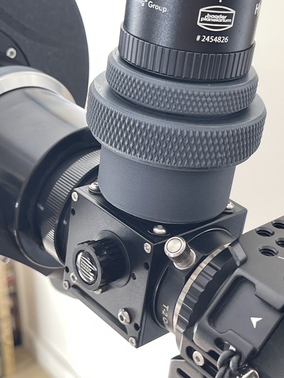 Hadley NRF focuser to T2 system 3D model thumbnail