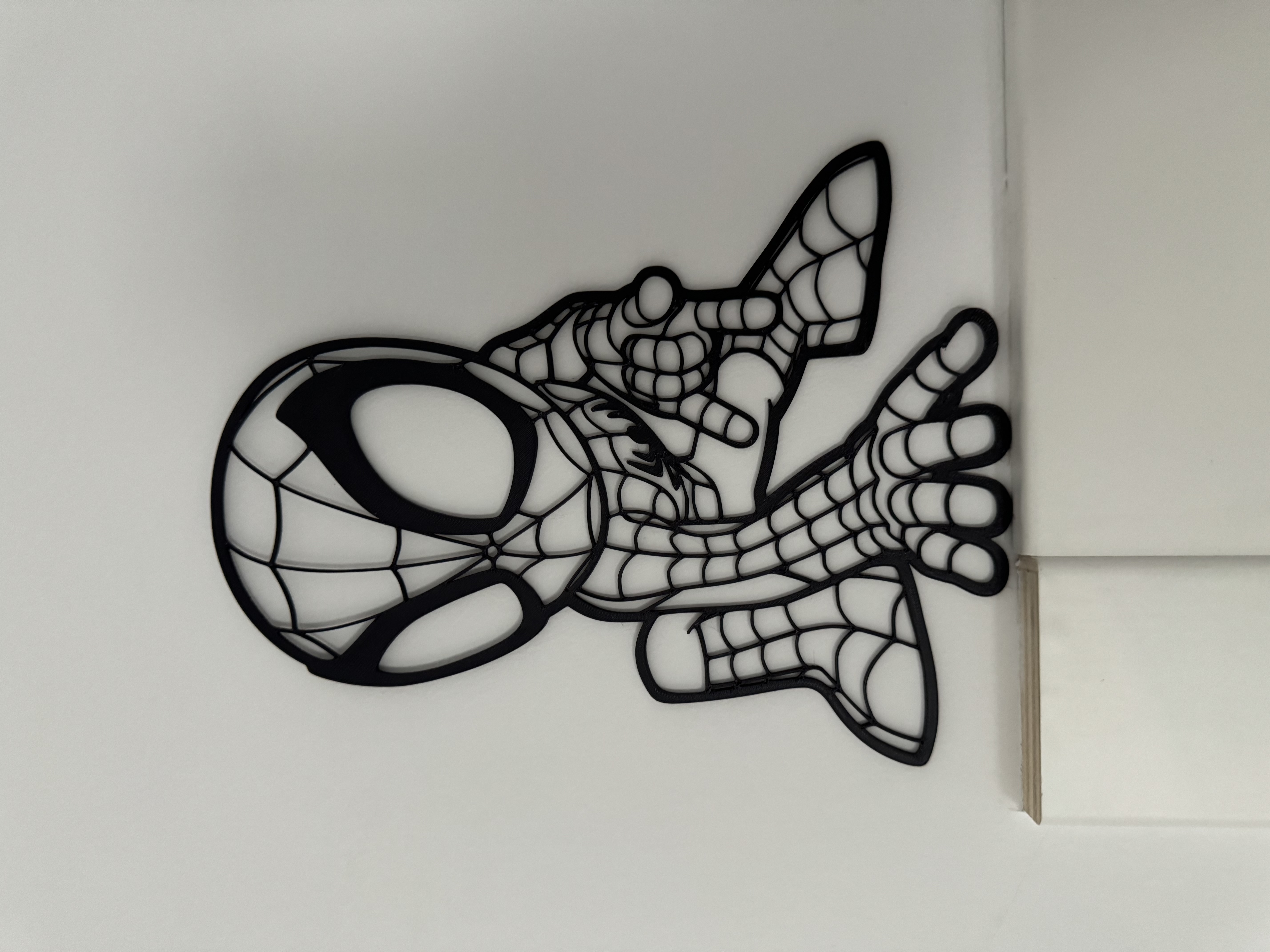 Spider man wall decoration
