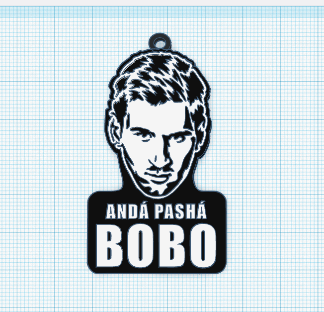 Anda pasha bobo keychain