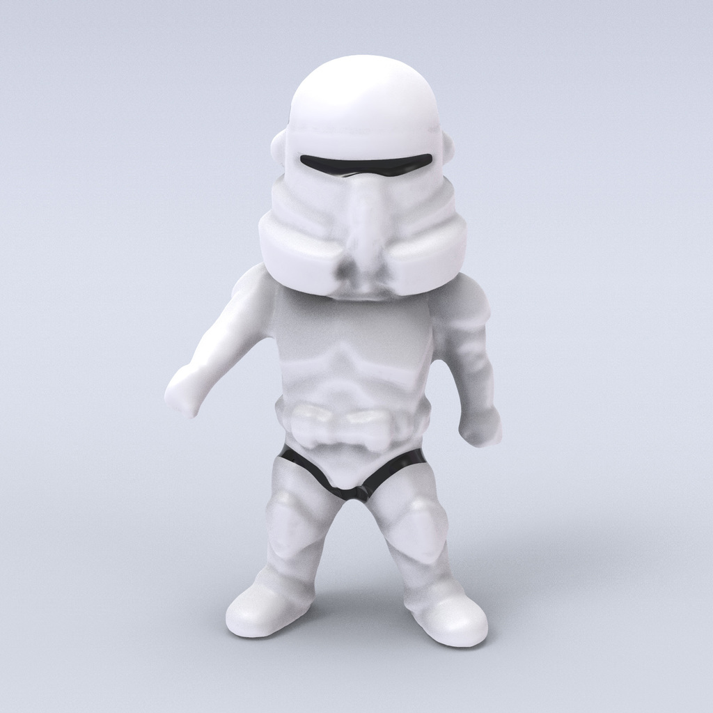 Stormtrooper team（generated by Revopoint POP）