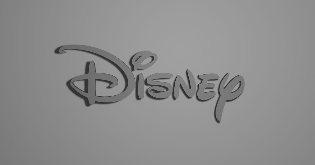 Disney logo by tubi | Download free STL model | Printables.com