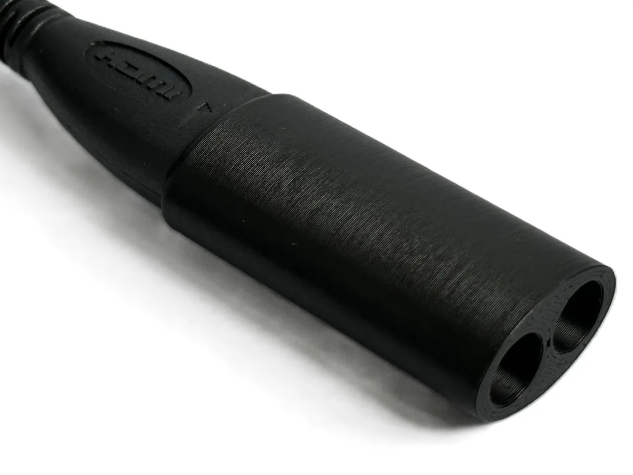 Double Cigarette HDMI Adapter by XYZWERKZ | Download free STL model