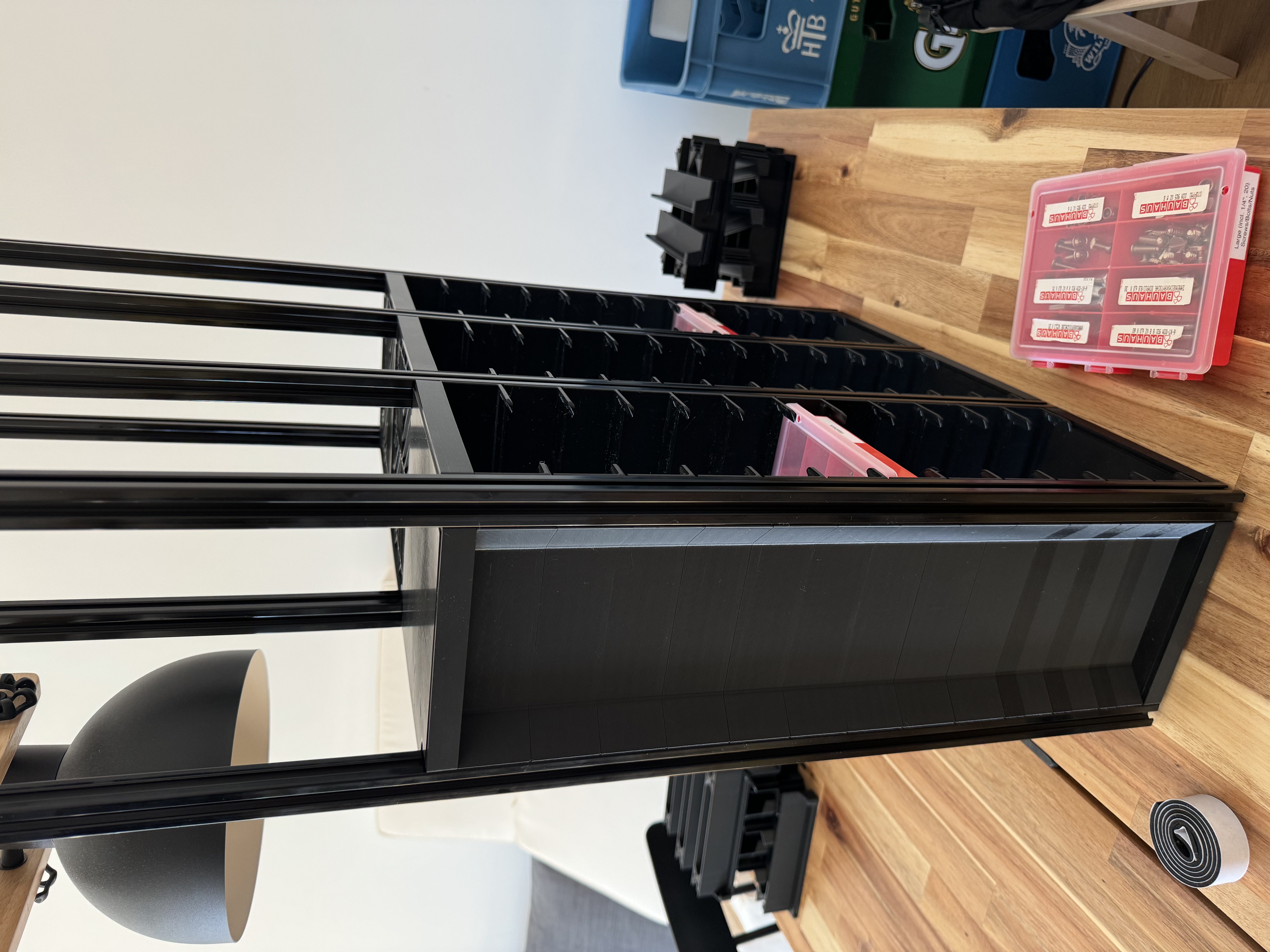 Miniatura 9 do modelo 3D Storage Rack for Small Parts Boxes