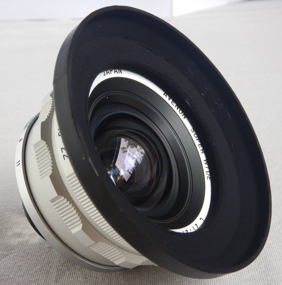 Avenon Kobalux Gegenlichtblende für 21mm f2,8; Lens hood for Avenon 21mm f2.8