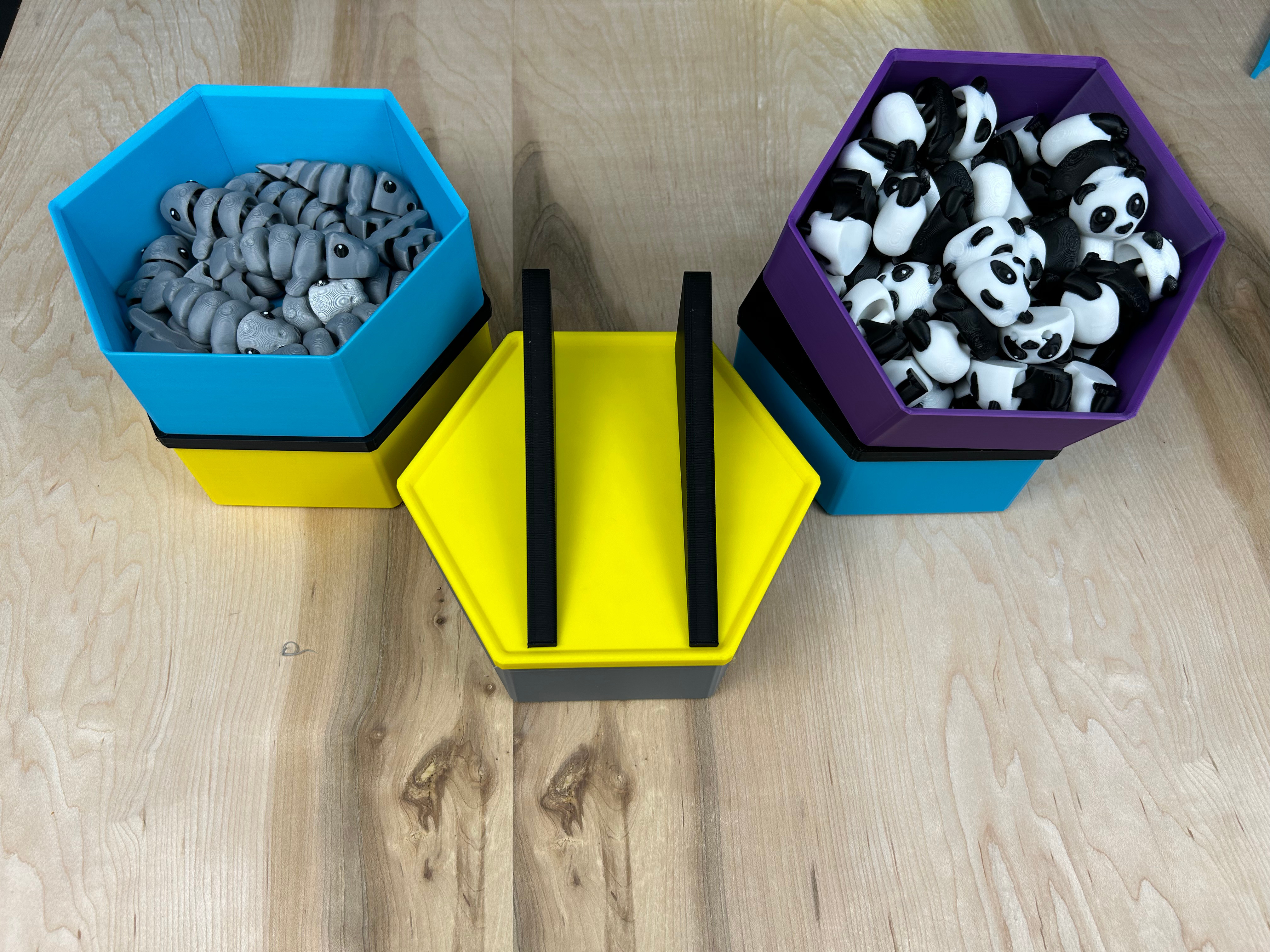 Miniatura 3 do modelo 3D HexBin System