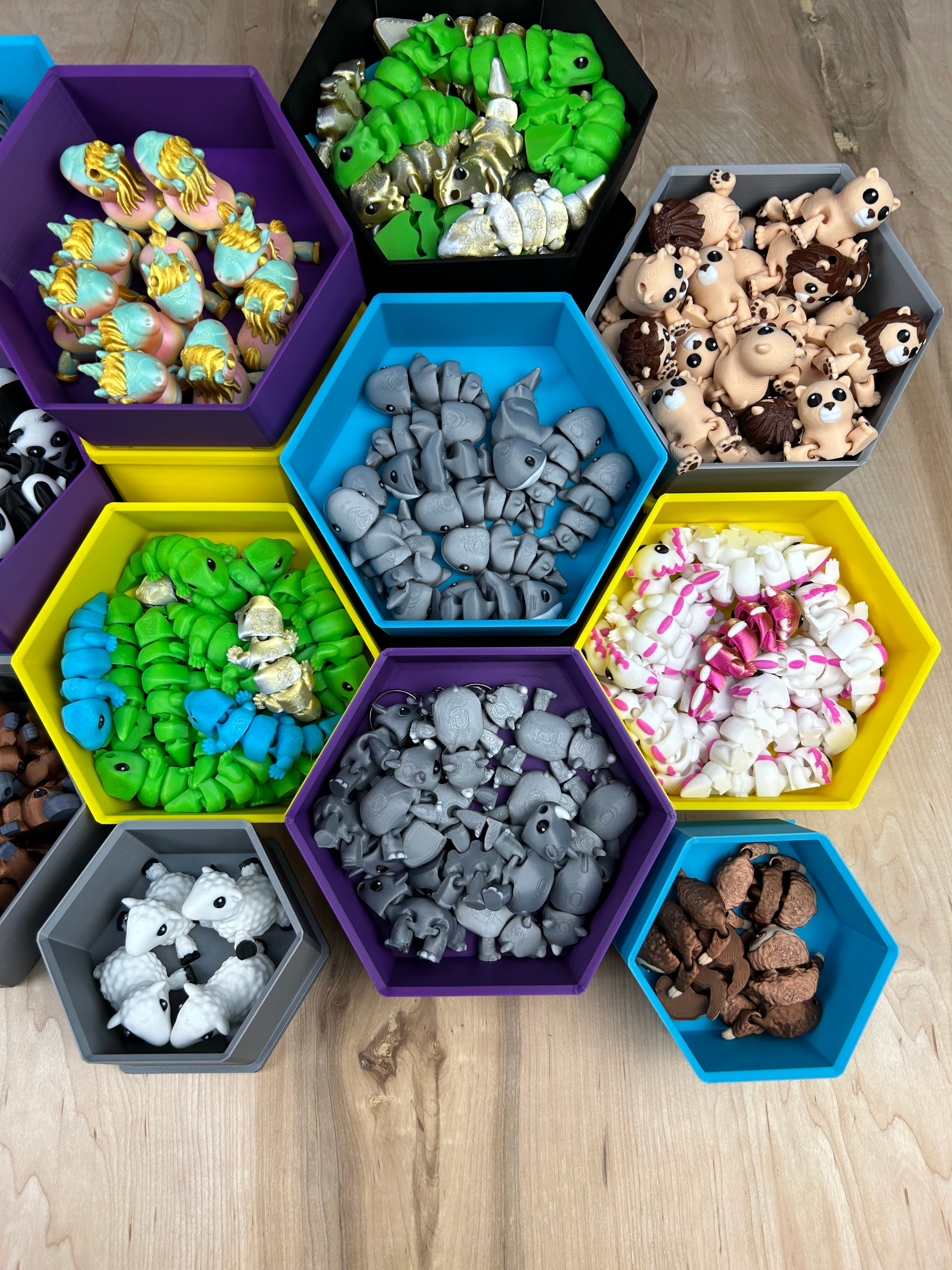 Miniatura 5 do modelo 3D HexBin System