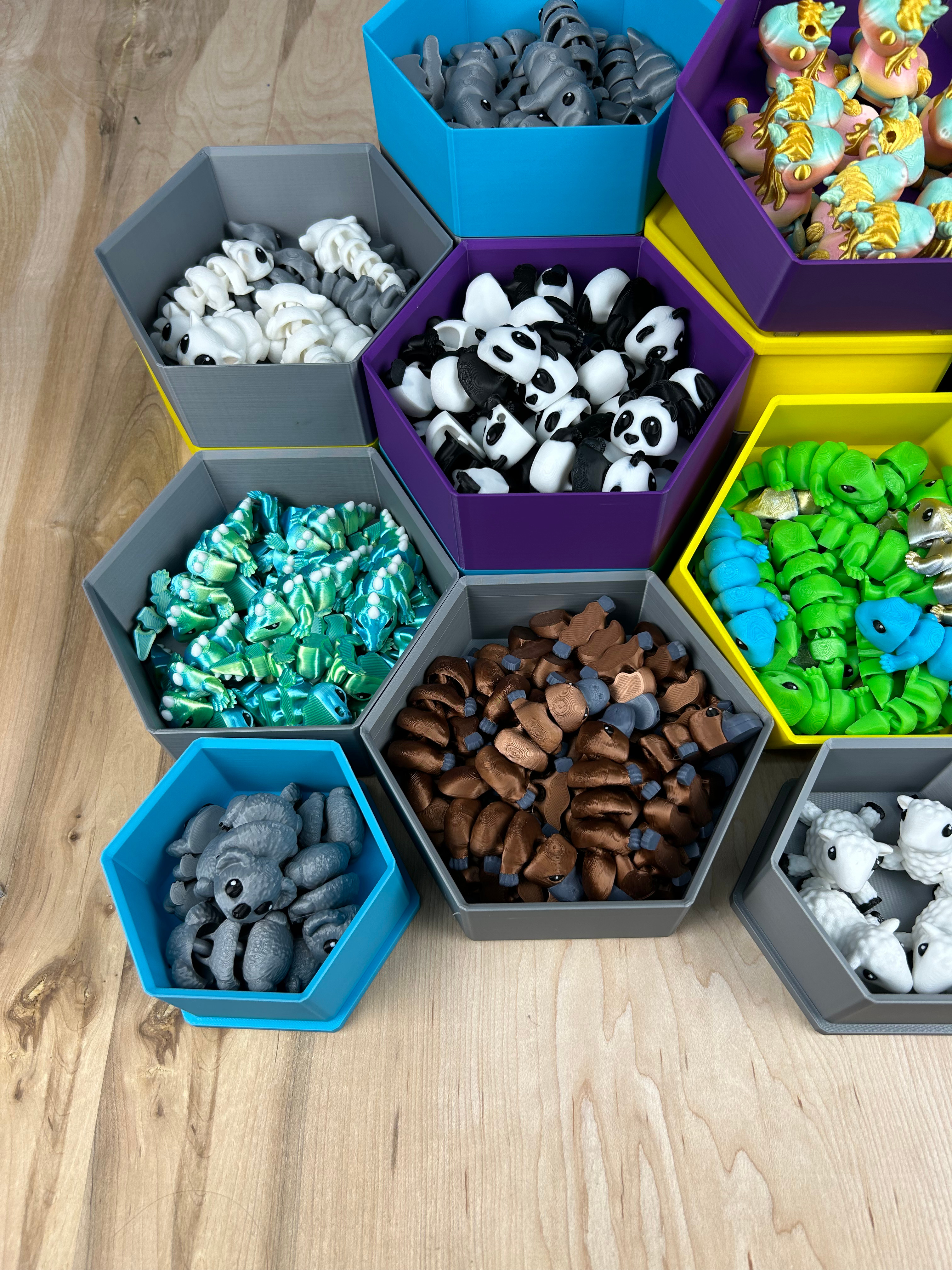 Miniatura 4 do modelo 3D HexBin System