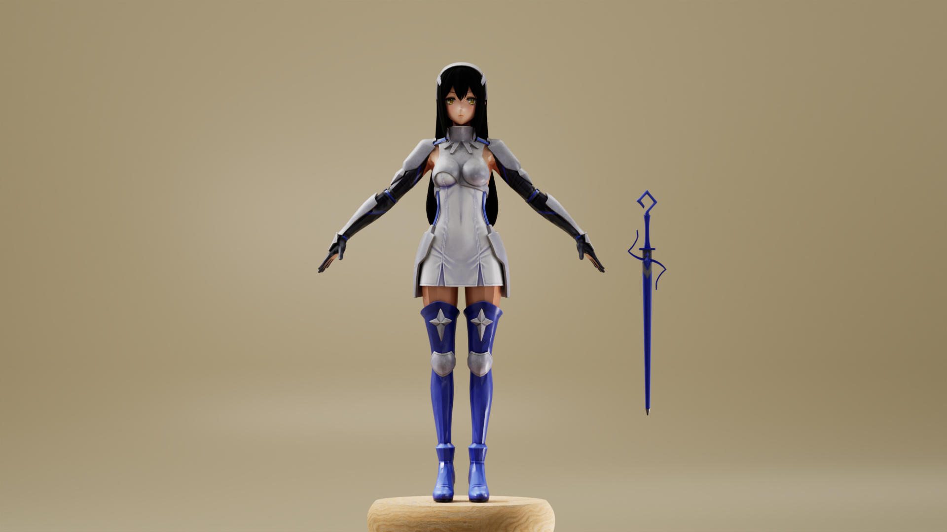 Akame Warrior Inzo Character