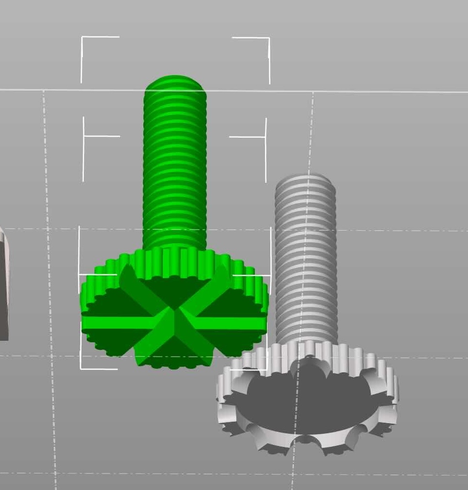 Emsa Poetic Balcony Flower Pot - modified screw for easier printing