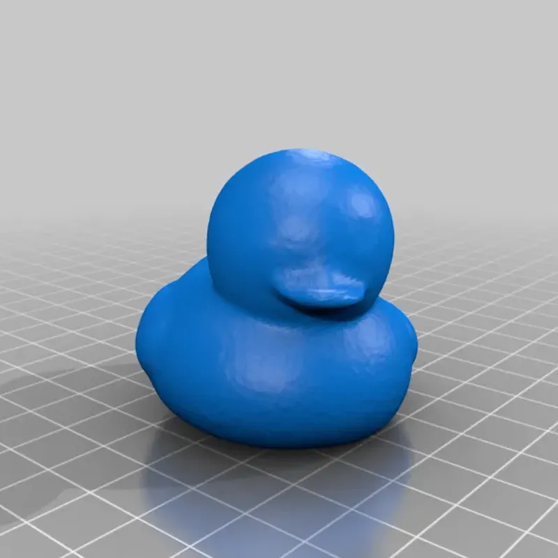 Yellow Duck（generated by Revopoint POP） by PLAprinter, Download free STL  model