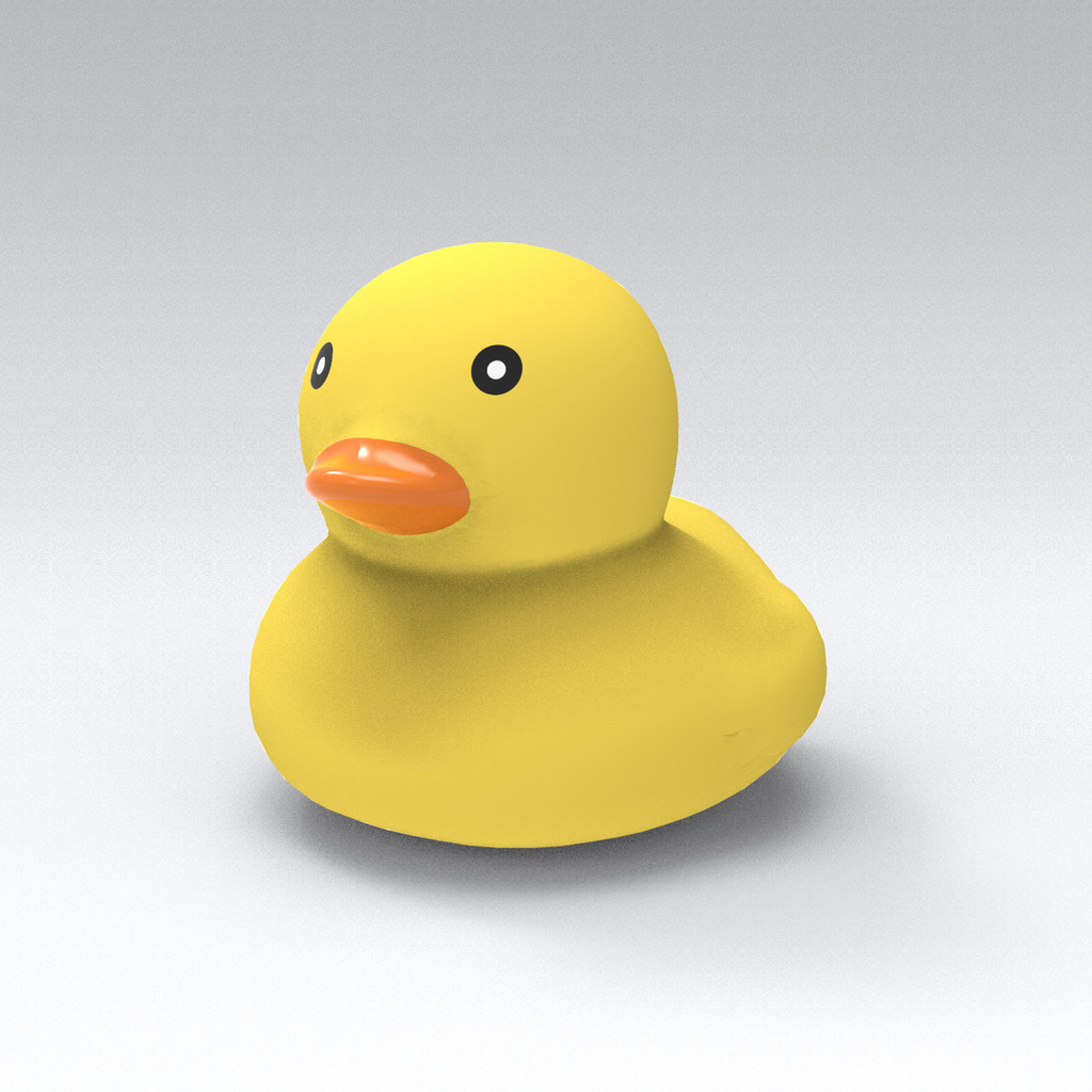 Yellow Duck（generated By Revopoint Pop） By Plaprinter Download Free Stl Model 9468