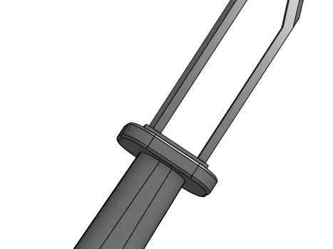 hollow combat knife
