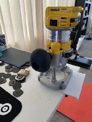 Microjig Matchfit  Router Guides - Relief and Dovetail Tracks - D262004/Dewalt Plunge base  Remix
