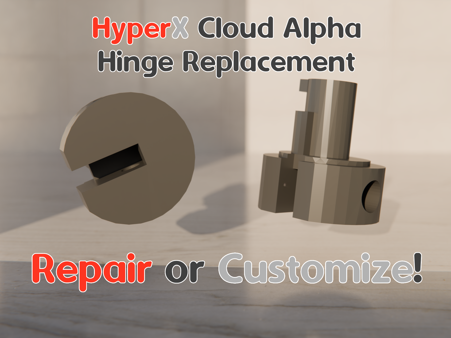 HyperX Alpha Hinge Replacement