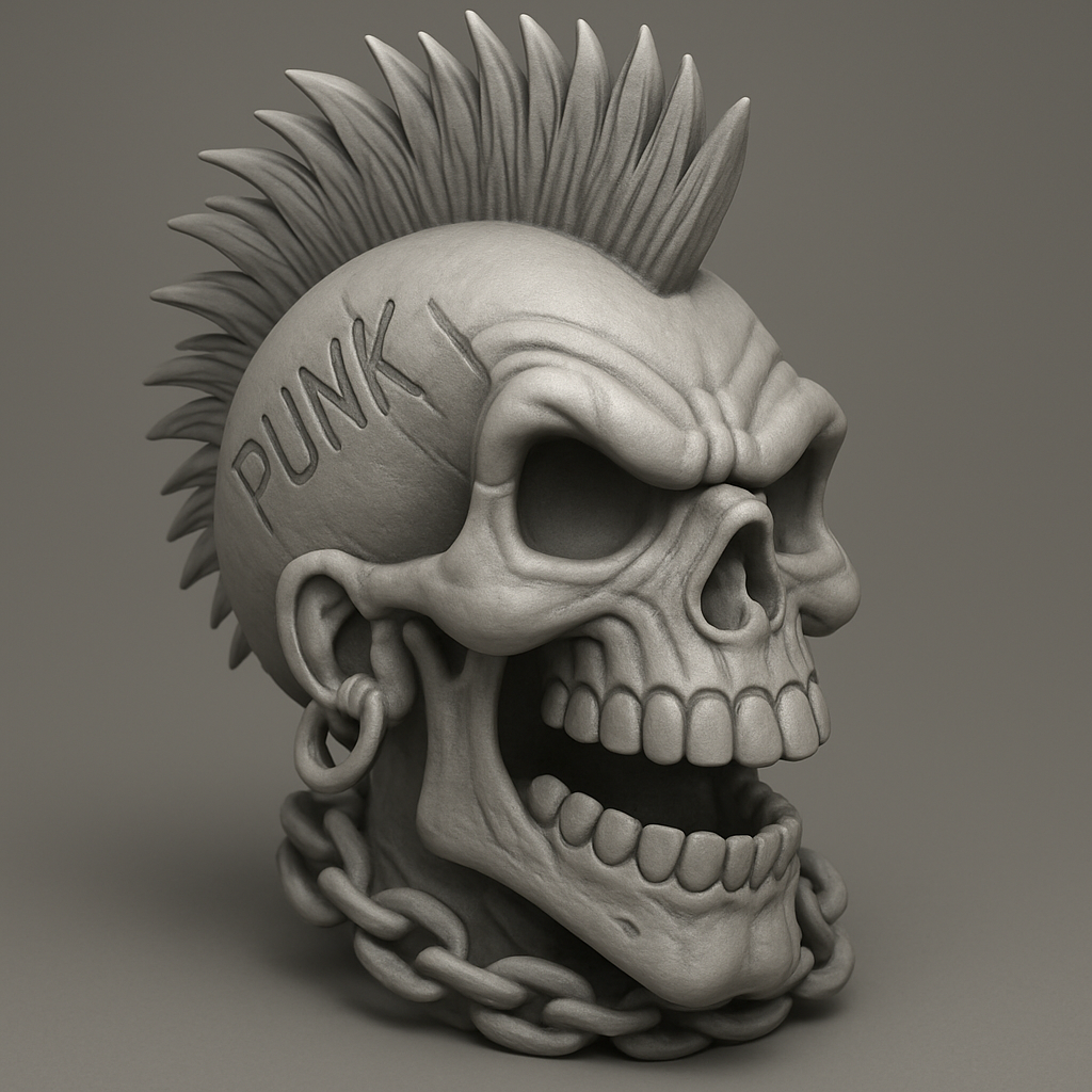Skull Punk style