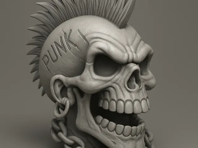 Skull Punk style