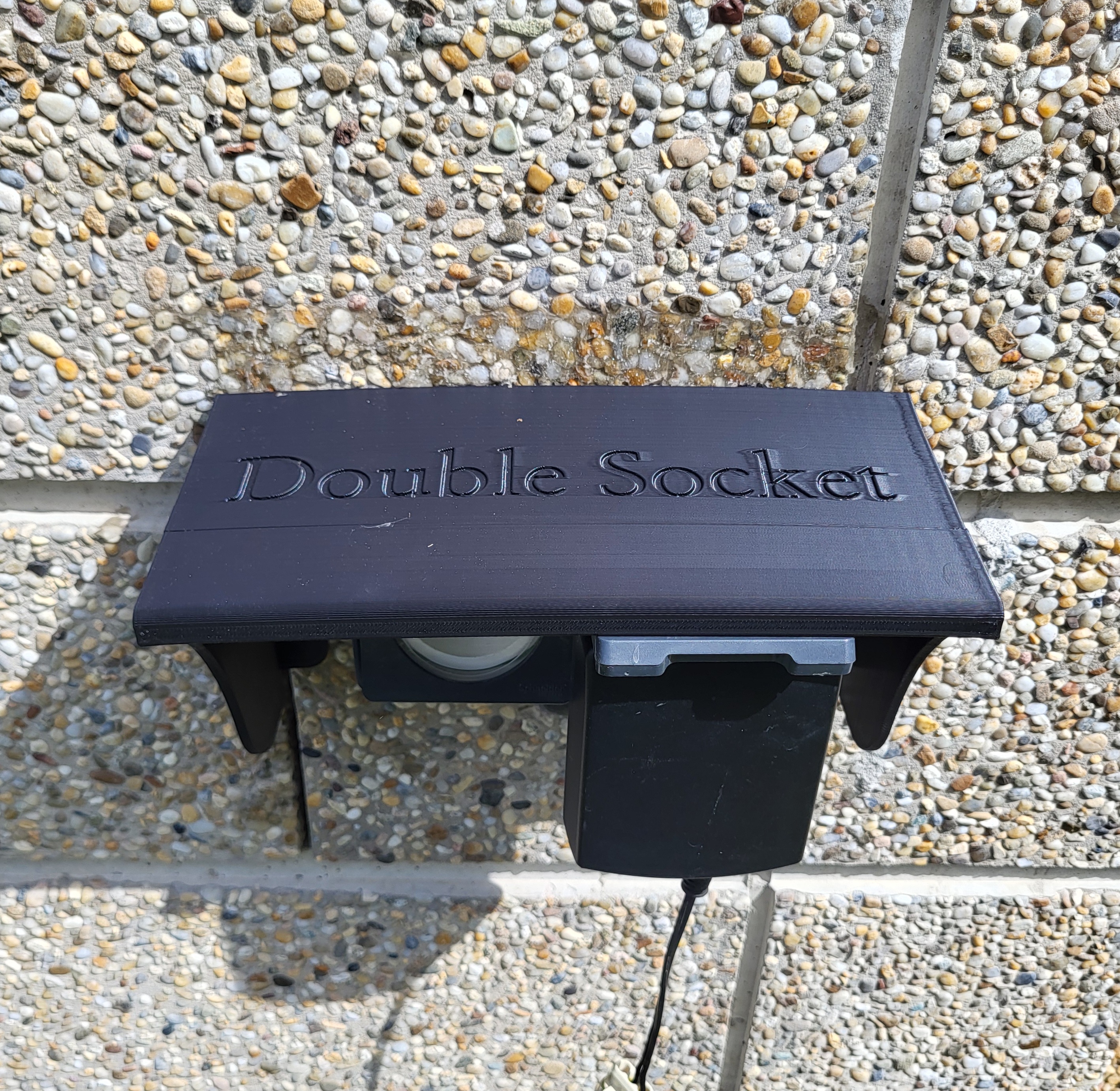 Double Outdoor Socket Cover