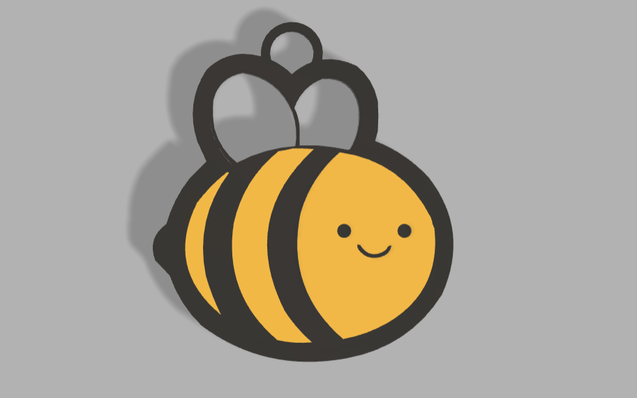 Bee Keychain / Adventure Time