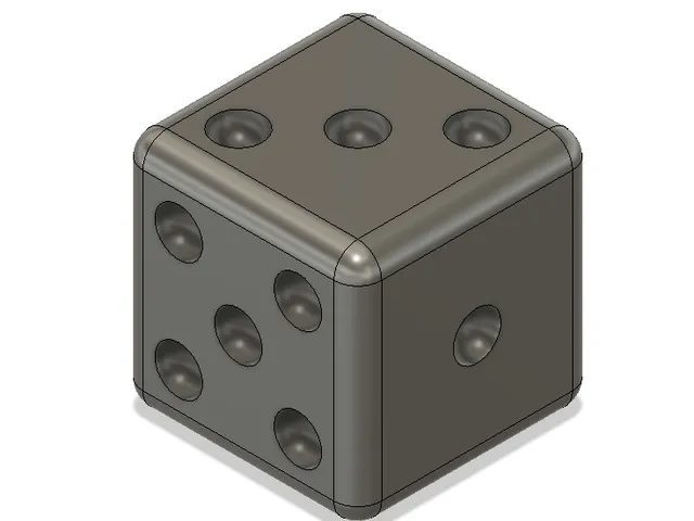 Dice test model