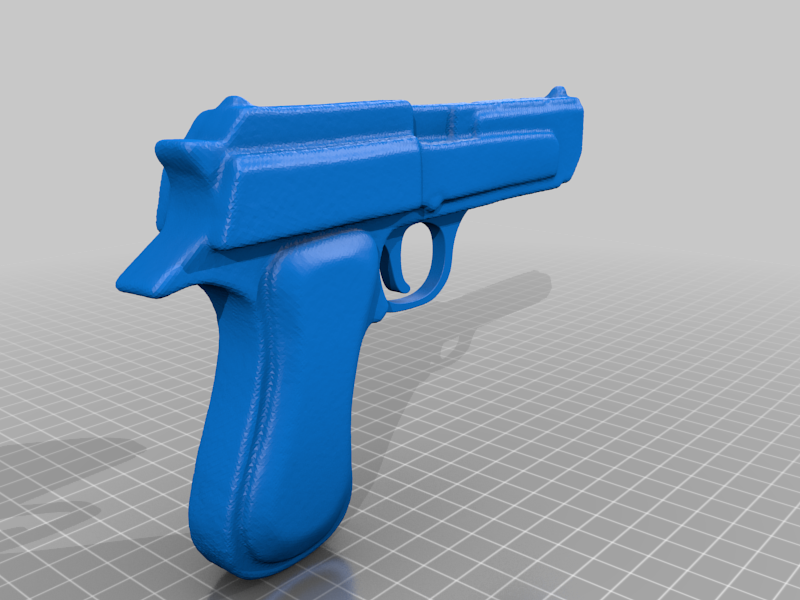 Pistol toy（generated by revopoint pop）