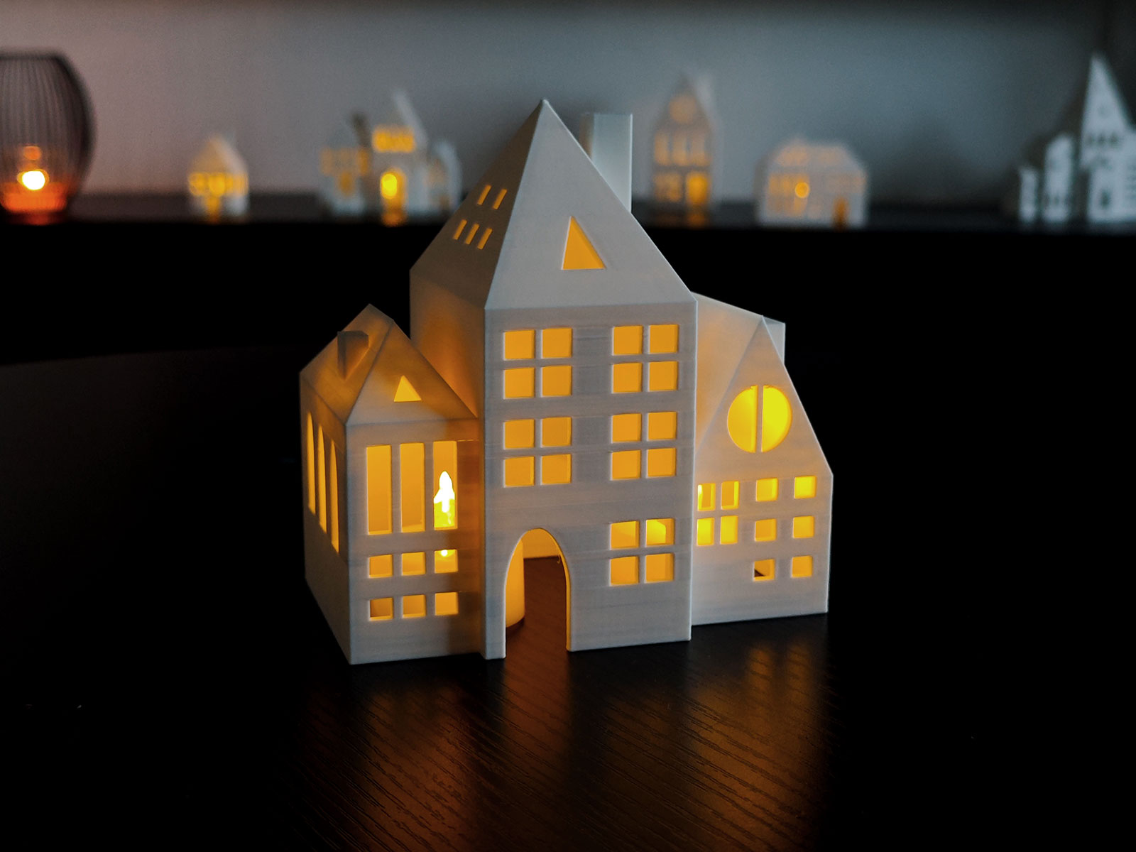 Weihnachtshaus Christmas LED Mini Candlelight