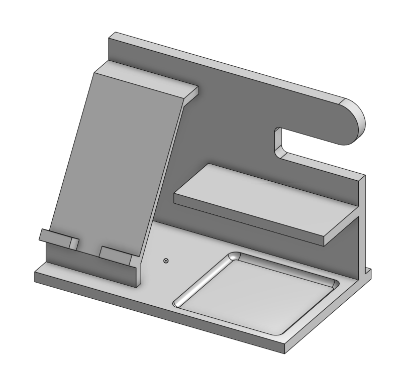 3D Printable Desk Organizer Stand a sleek and practical solution for