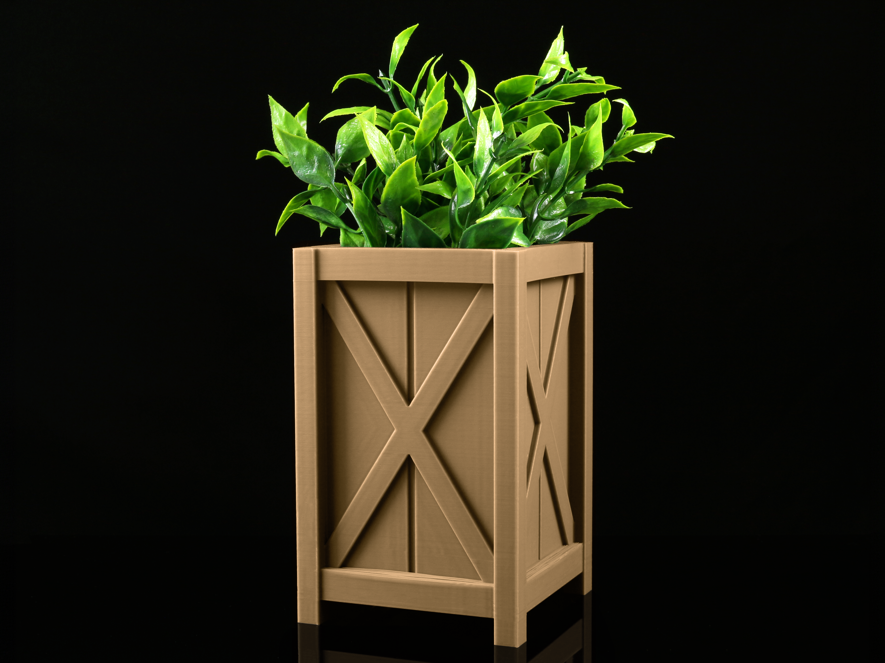 Wooden Plank Planter