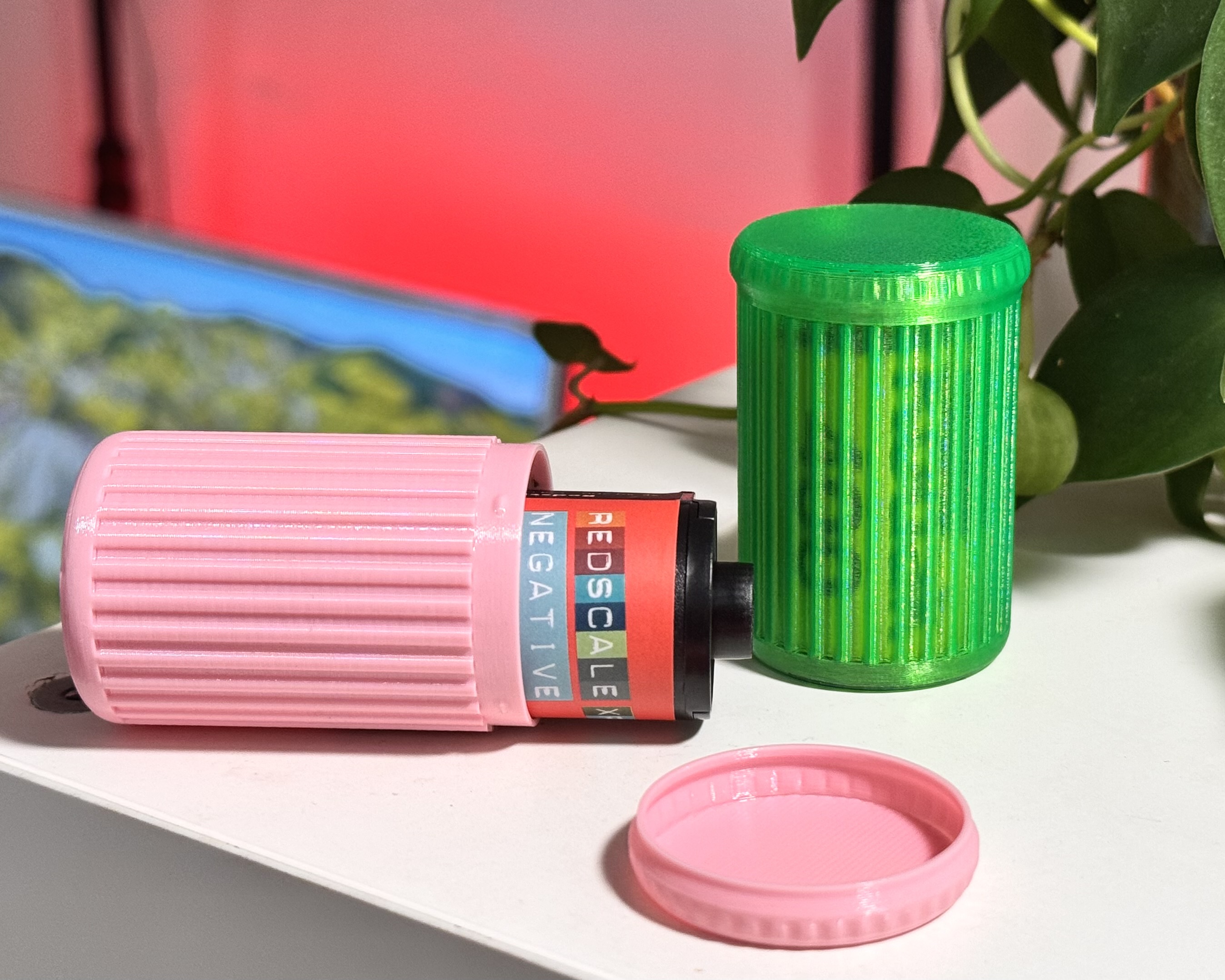 35mm Film Canister (Vase Mode)