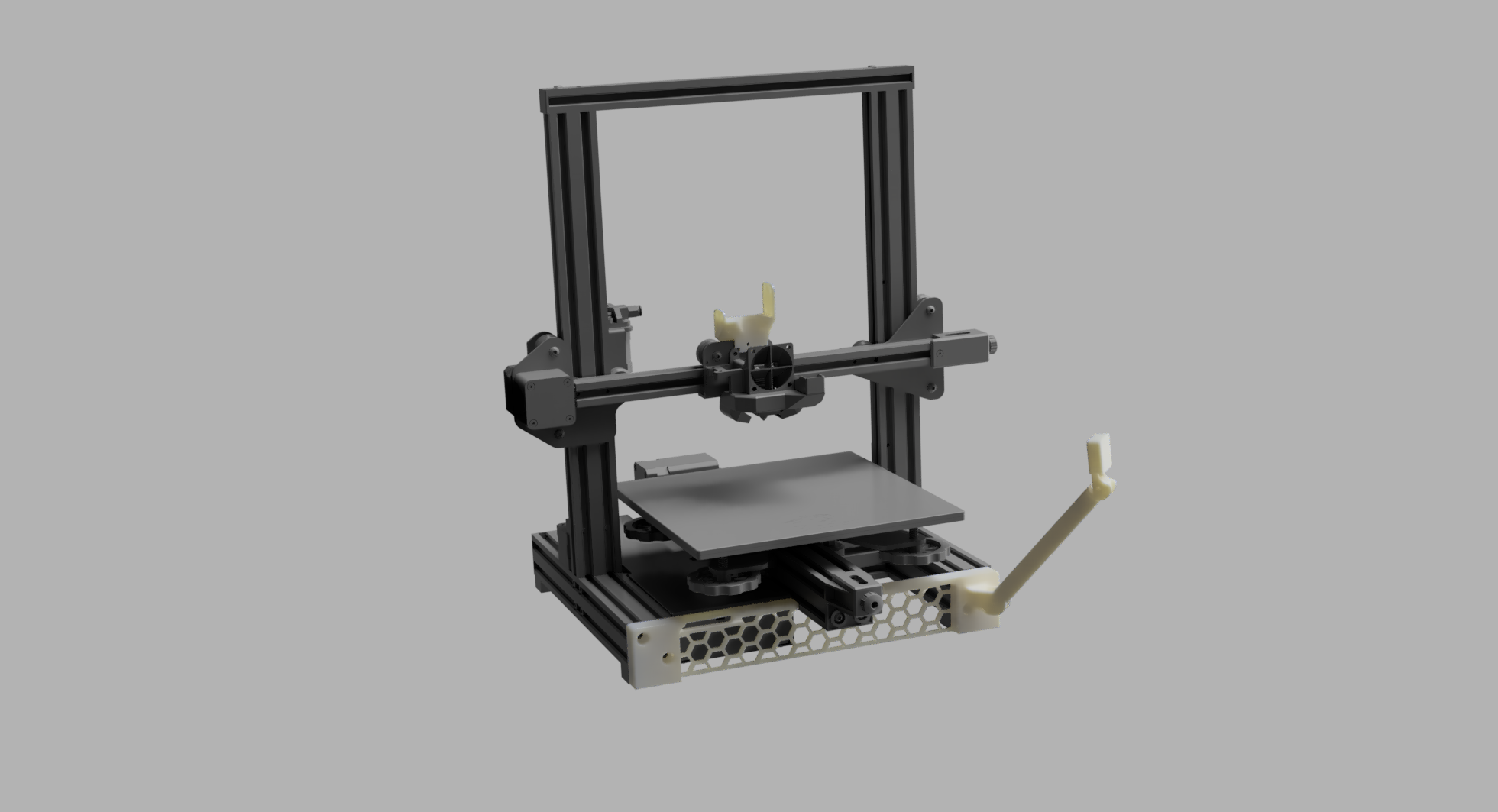 ender 3 print plate size