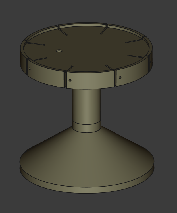 Miniatura 4 do modelo 3D Flexcut Rotating Tool Holder