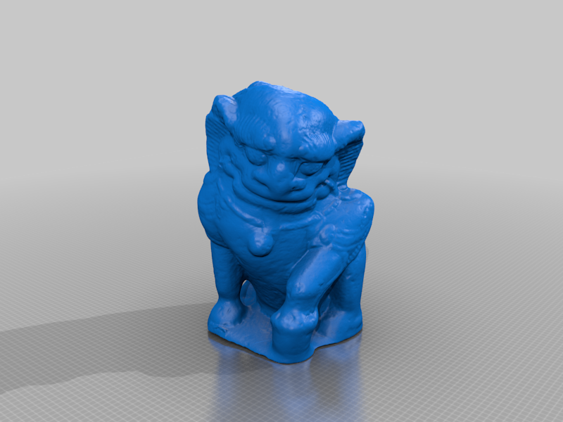 STONE LION (GENERATED BY REVOPOINT POP)