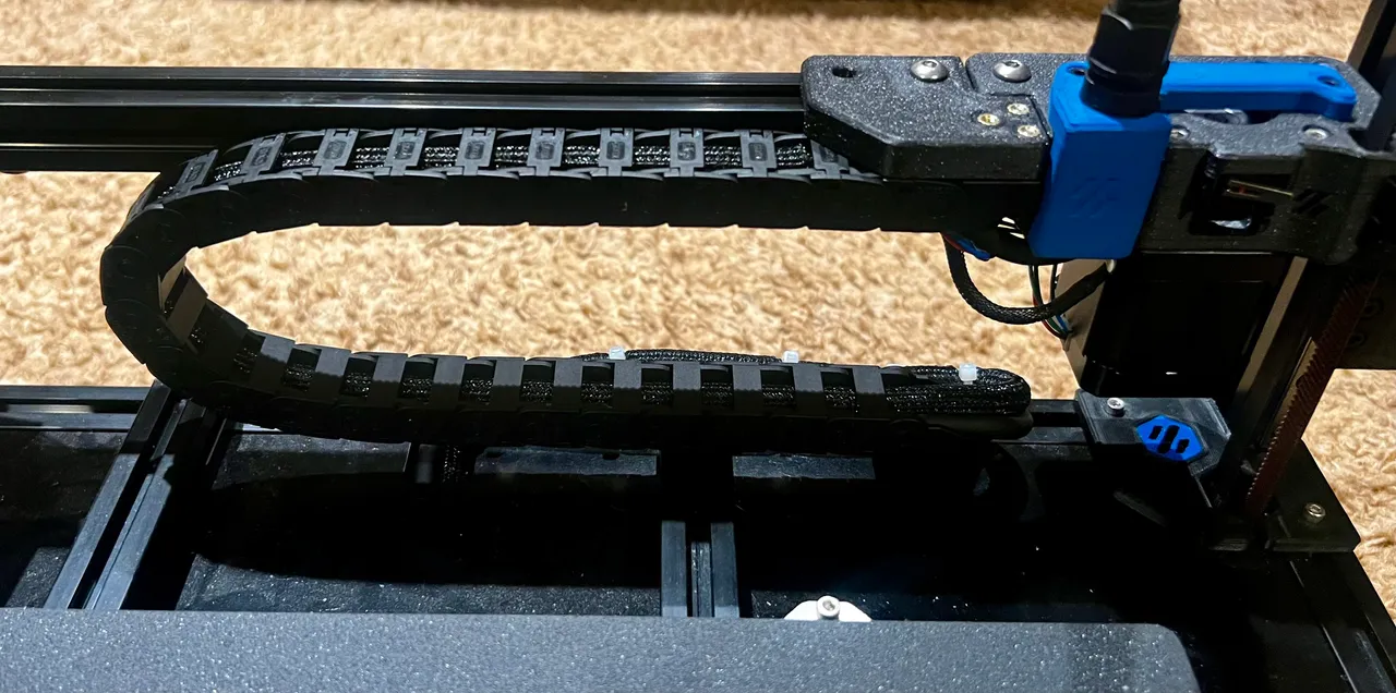 Voron 2.4 Horizontal Z Axis Cable Chain Mod by Herculez3D