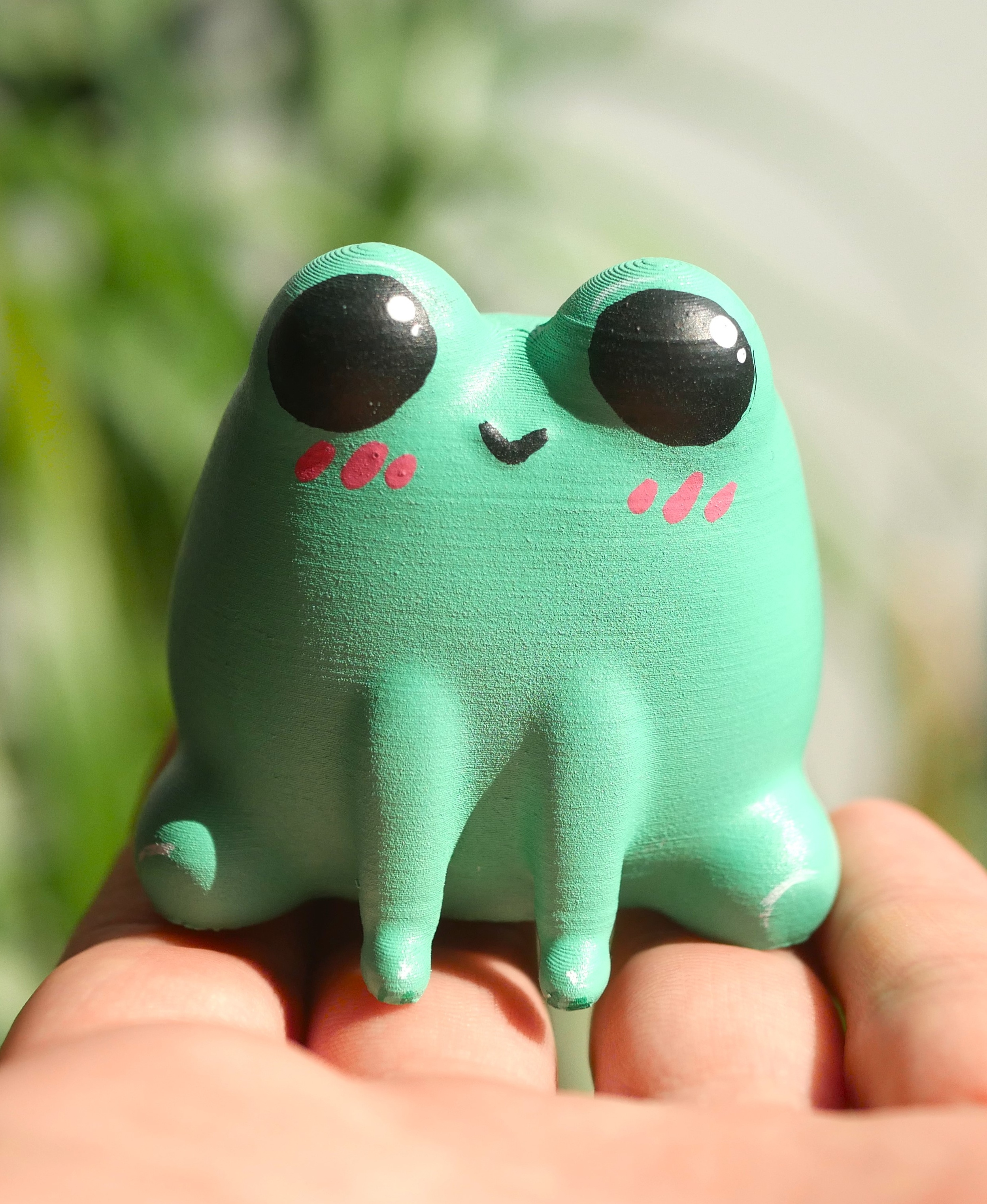 Miniatura 3 do modelo 3D Cute Simple Frog