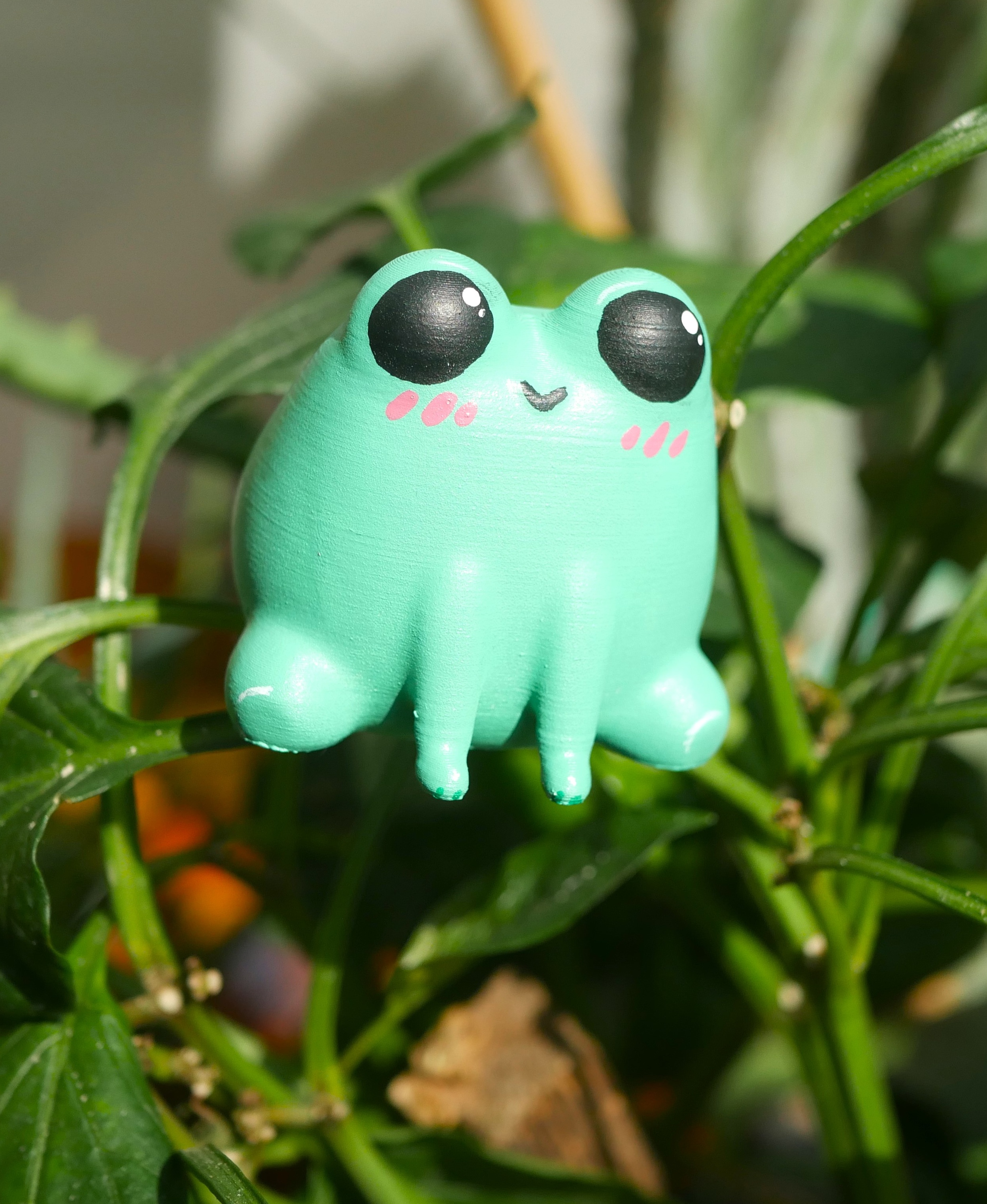 Miniatura 4 do modelo 3D Cute Simple Frog