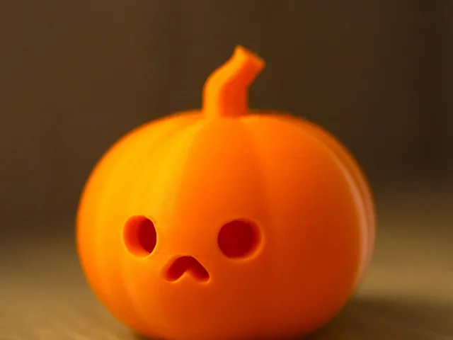 Cute Simple Halloween Pumpkin