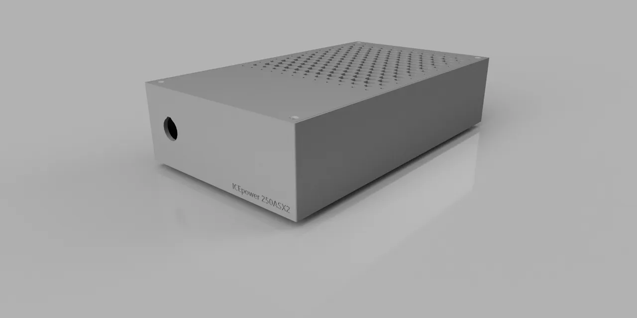 Enclosure for Icepower 250ASX2 Amplifier board by bluefin66