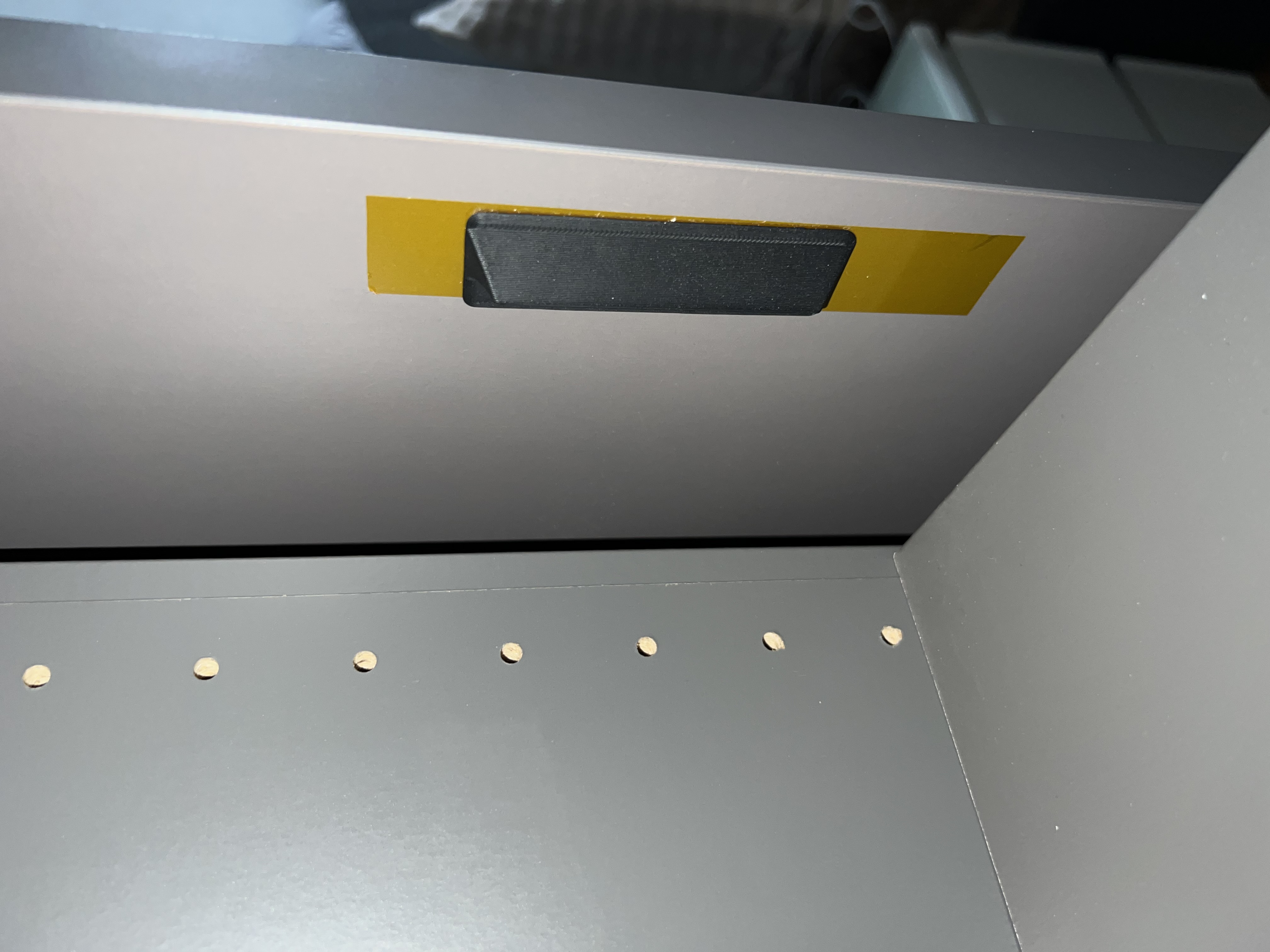 Invisible Ikea Pax Sliding Door Handle