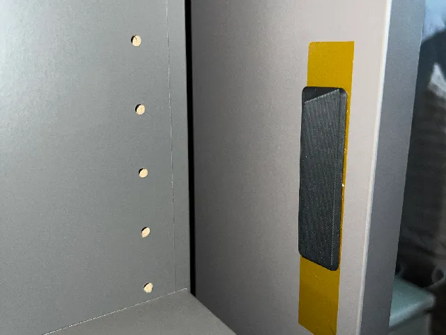 Invisible Ikea Pax Sliding Door Handle