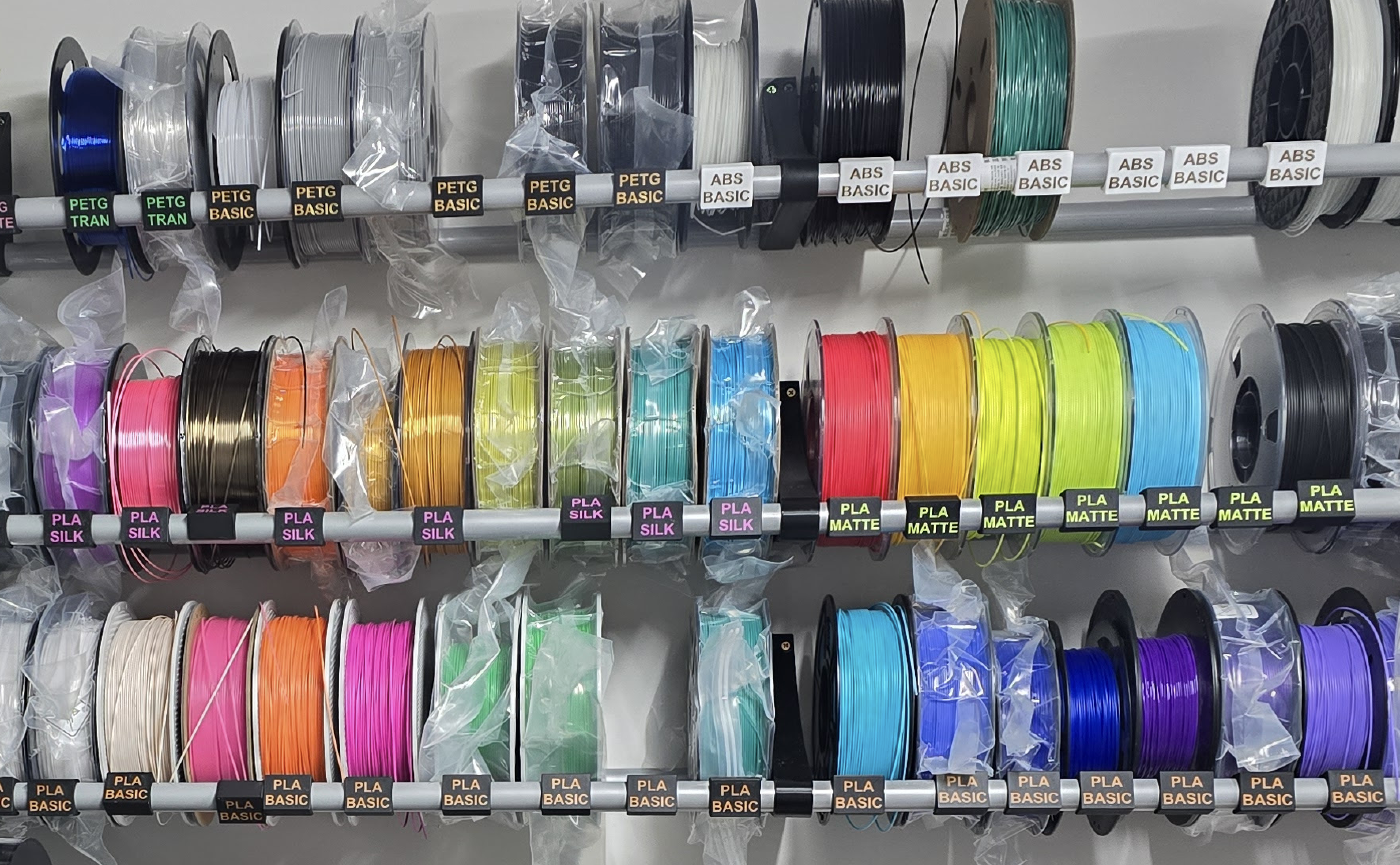 Name Plates for Filaments - 25mm Pipe (IKEA ANTILOP)