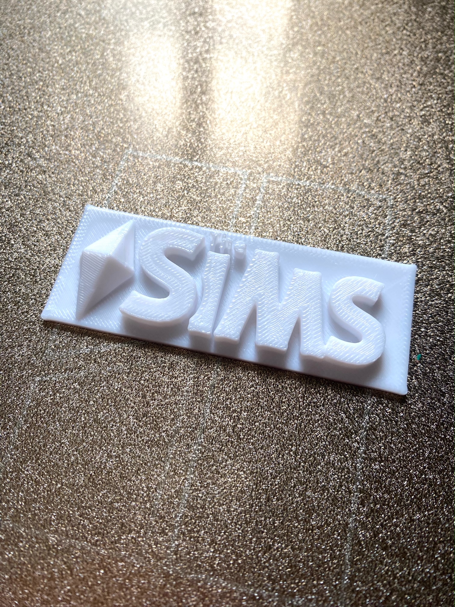 Miniatura 2 do modelo 3D The Sims Logo