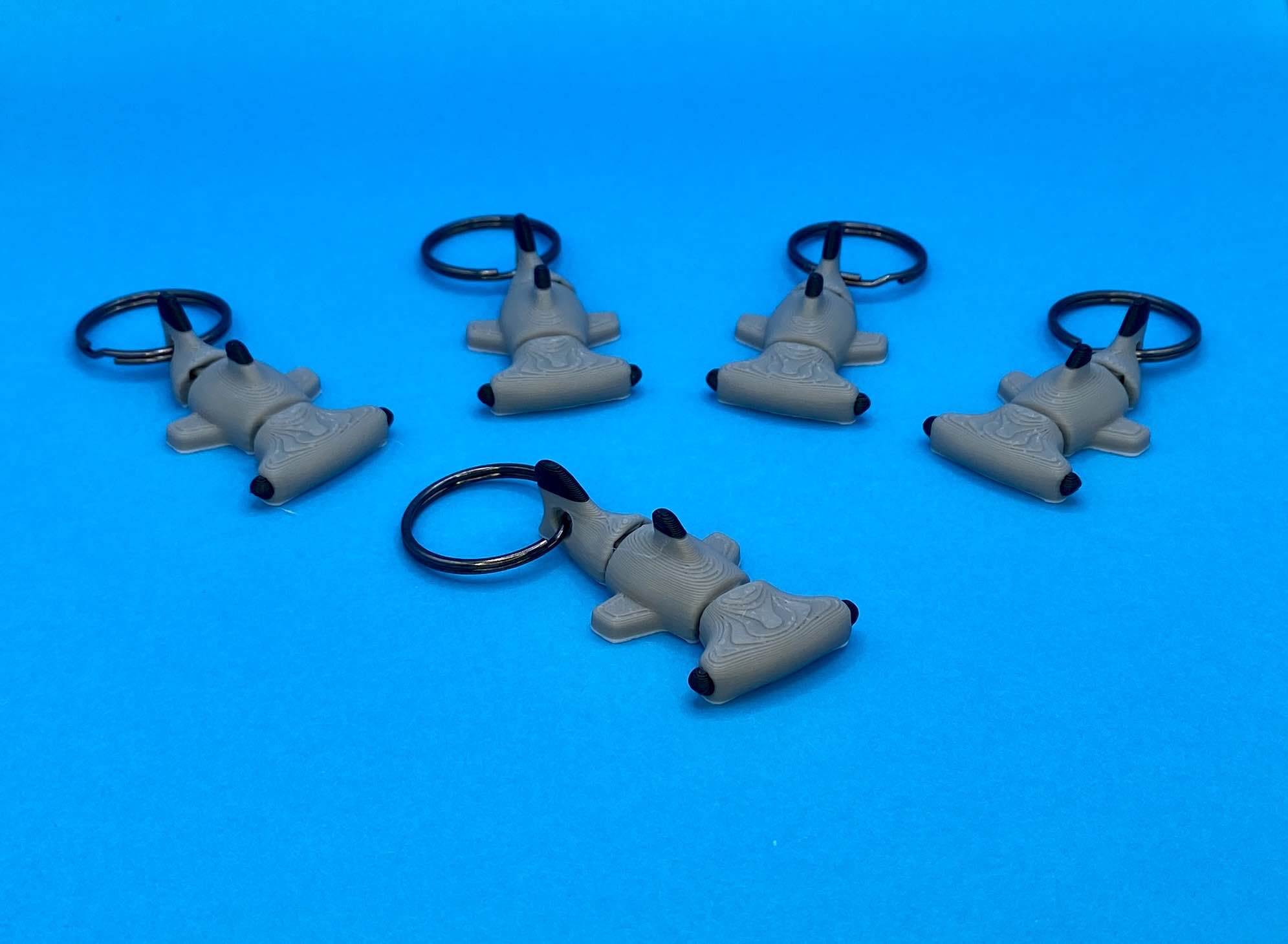 Hammerhead Keychain